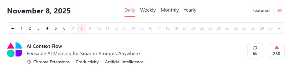 PluralityWeb3's tweet image. 250 Upvotes &amp;amp; &quot;Best of Today&quot; in AI &amp;amp; Productivity

Y&apos;all made our day, les keep it going