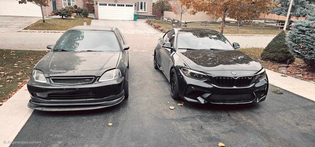 devisinghh1's tweet image. Our cars 😍🩵#bmwm2 #typercivic