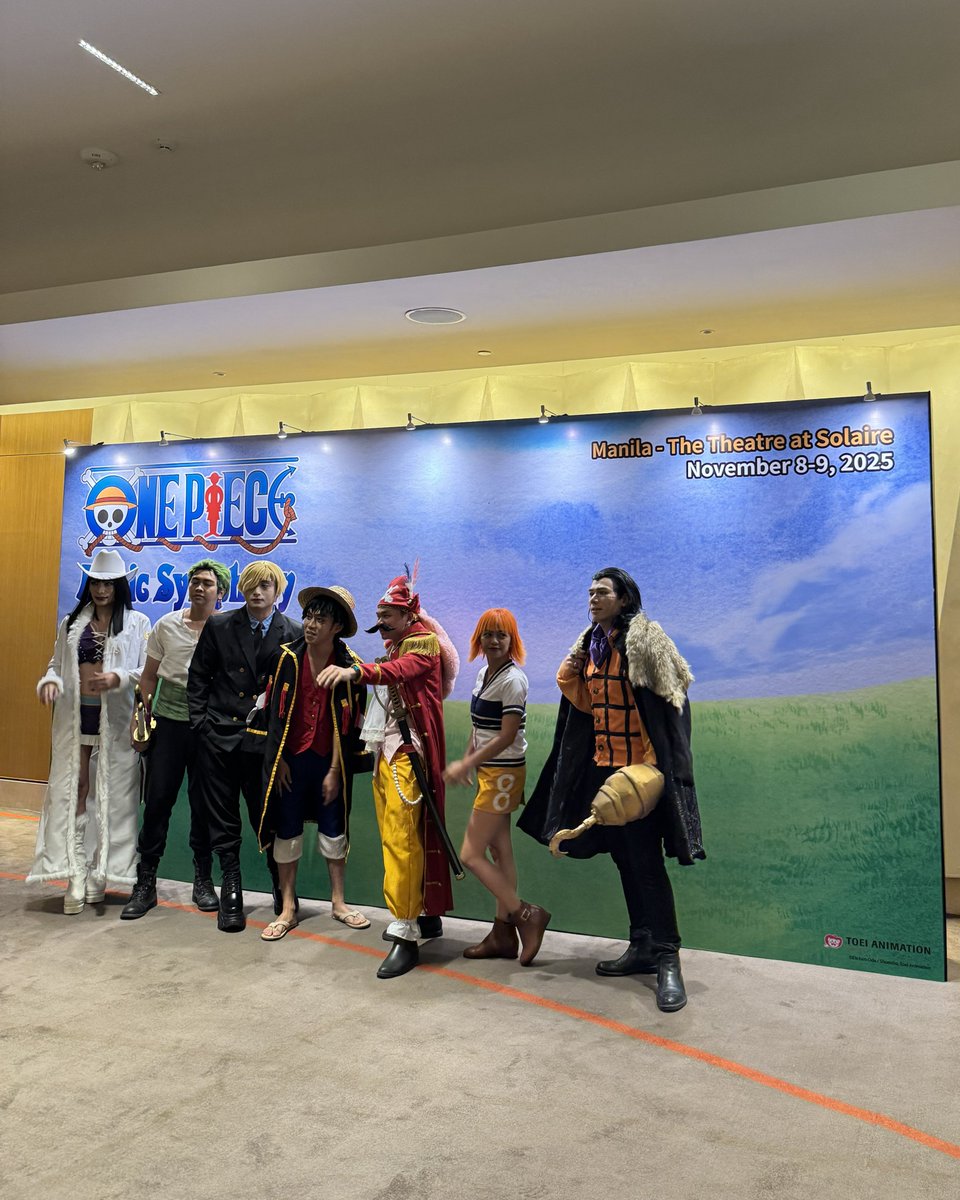 cinestheticph's tweet photo. One Piece 25th Anniversary Symphonic Concert!

What a journey through the Grand Line of music. Been waiting to hear the Drums of Liberation live! https://t.co/Etjzn5isgx