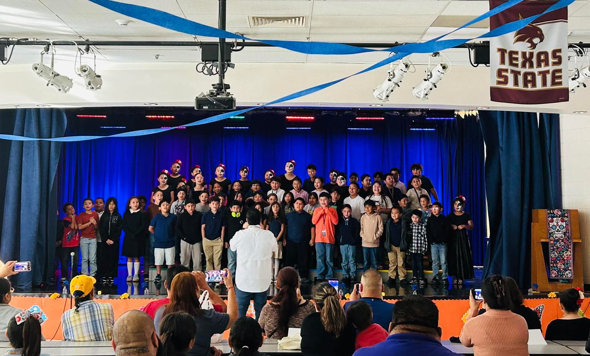 Our 3rd graders put on a wonderful Fall Music Performance Friday, November 7th, under the direction of our music teacher, Mr. Martinez! 🎤🎼
The students worked hard and sang their hearts out 🌟👏 <a href="/ChristinReeves/">Christin Reeves</a>
<a href="/FouseBrenda/">Brenda Fouse</a> <a href="/LeslieEspinal4/">Leslie Espinal</a>