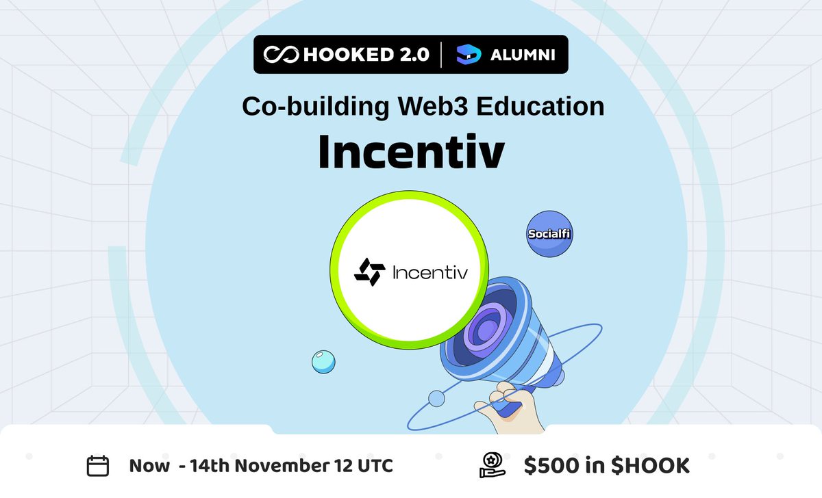 HookedProtocol's tweet image. #NewEraofHOOKED

Welcome @Incentiv_net to HOOKED 2.0 Alumni – where Web3 education meets innovation for enriched experiences &amp;amp; Web3 mastery!
wallet.hooked.io/system/index/i…

🌐 Connect Hooked wallet
💡 Conquer quizzes
🏅 Earn an exclusive Incentiv Medal for decentralized learning proof!