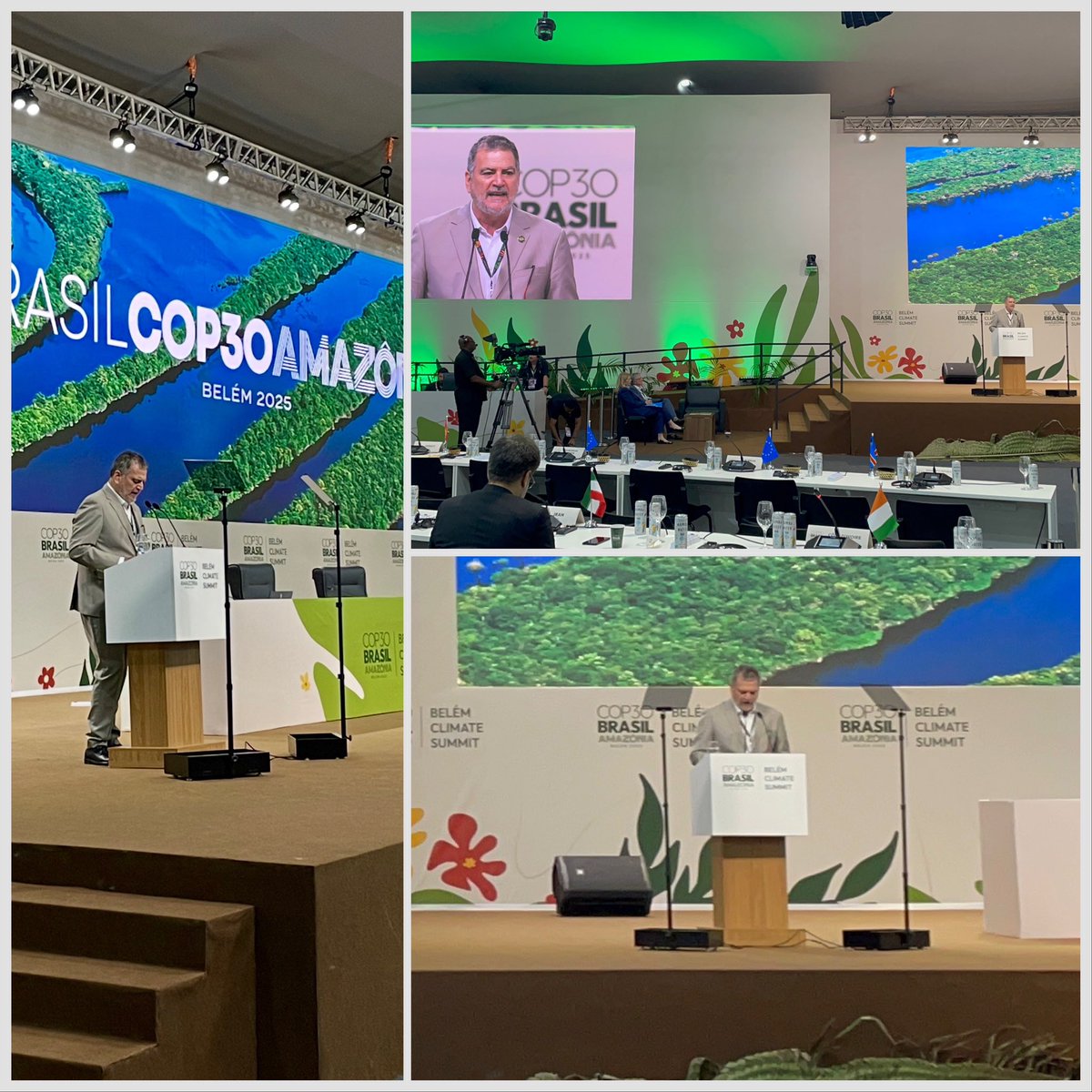 pablogentili's tweet photo. Tuve el honor de representar al presidente del Banco de Desarrollo de América Latina y el Caribe, @AgendaCAF, Sergio Díaz-Granados, realizando nuestra presentación institucional en la Cúpula de Líderes de la COP30. CAF: el banco verde de América Latina y el Caribe.
@Cop30noBrasil https://t.co/c2puESmX7K