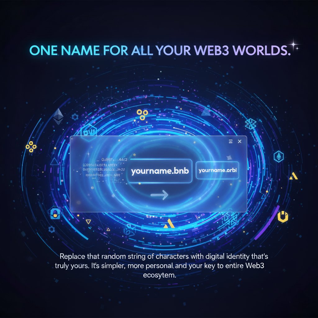 alfeth28's tweet image. Web3 should be this simple and magical!One name for all your wallets and favorite dApps. Get yours with @SpaceID! #Web3MadeEasy #DigitalIdentity #SpaceID