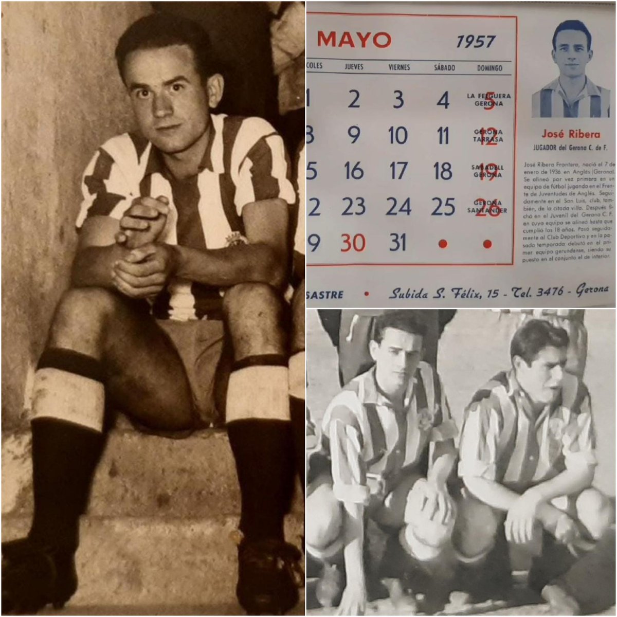 MateosPoch's tweet image. Després de la victòria del @GironaFC , una trista notícia
Fa una estona m&apos;han comunicat la mort d&apos;un jugadors mítics del club: el gran Josep Ribera
M&apos;ho han fet saber la seva esposa, Joana Masó i l&apos;Enric, el seu germà
El meu sentit condol per la familia i pels veterans
ACS🕯️Josep