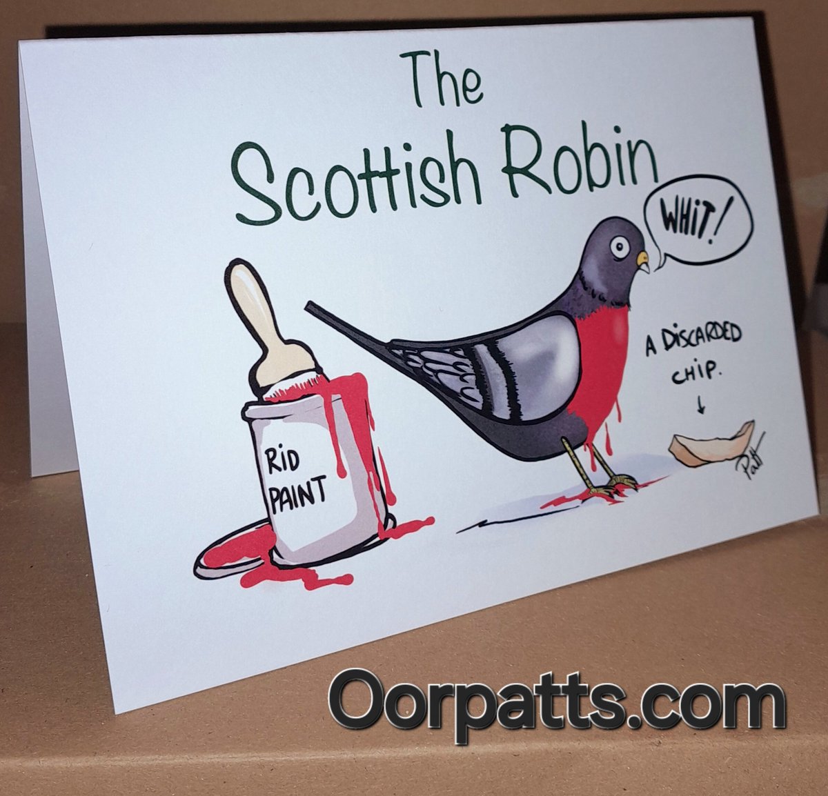 Christmas cards
OorPatts.com 
1: Santa and the #Scottish saltire 
2: Santa's Scottish saltire socks
3: Santa loves #Scotland 
4: The Scottish Robin
/ pigeon  wae rid paint on it😁🏴󠁧󠁢󠁳󠁣󠁴󠁿
Onsale for the first time on Sunday at #Chatelherault Market. 
OorPatts.com
