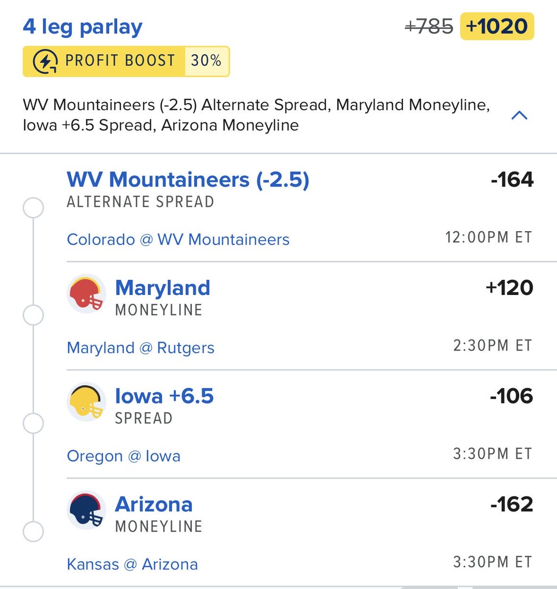 ChillyBets's tweet photo. Afternoon College Football Lay 🏈

$50 to 5 people who like/RT when this hits 

You asked for it, we delivered FREE PASS 👇
https://t.co/M2Z2oJFZMu https://t.co/apuTQTjjul