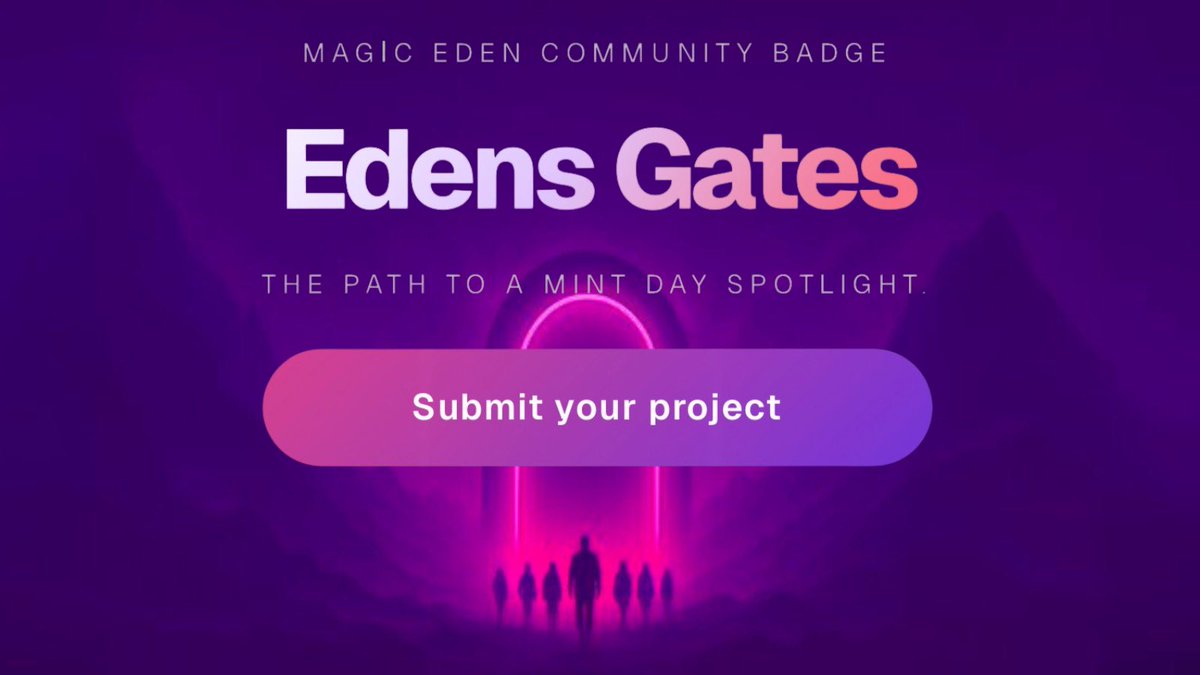 EdensGatesX's tweet photo. GM to all NFT founders and collectors!

You’re a click away from opportunity!

https://t.co/znL9KsncJu https://t.co/J5gpKIhgG6