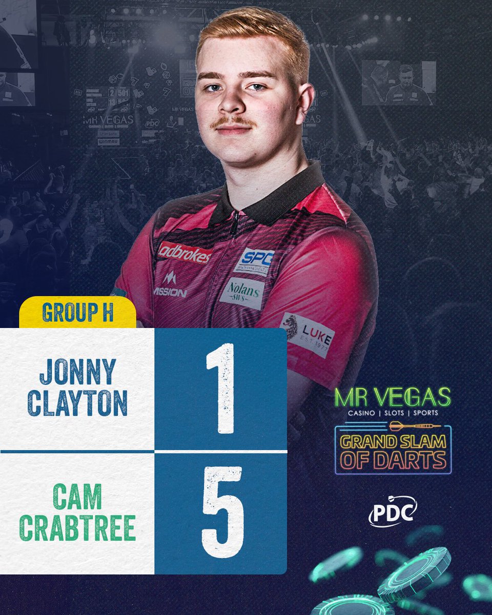OfficialPDC's tweet photo. That is some debut performance from Cam Crabtree 🔥 https://t.co/2P8aDSUEam