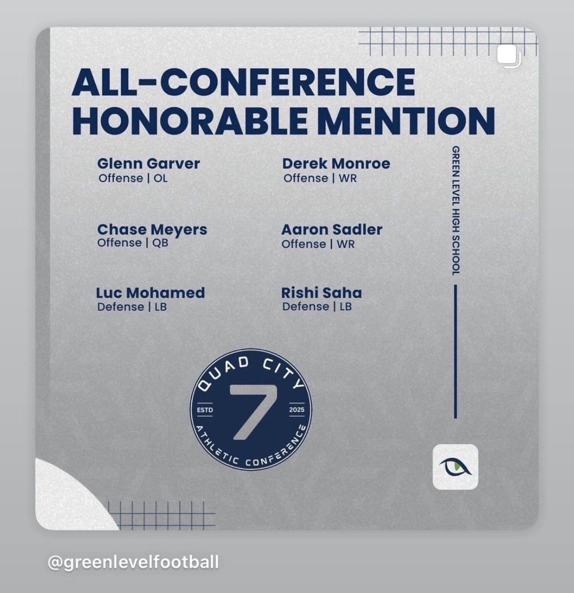 Honorable Mention All-Conference 🔥 Proud of the progress this season — focused on leveling up for next year. #AllConference #HardWorkPaysOff