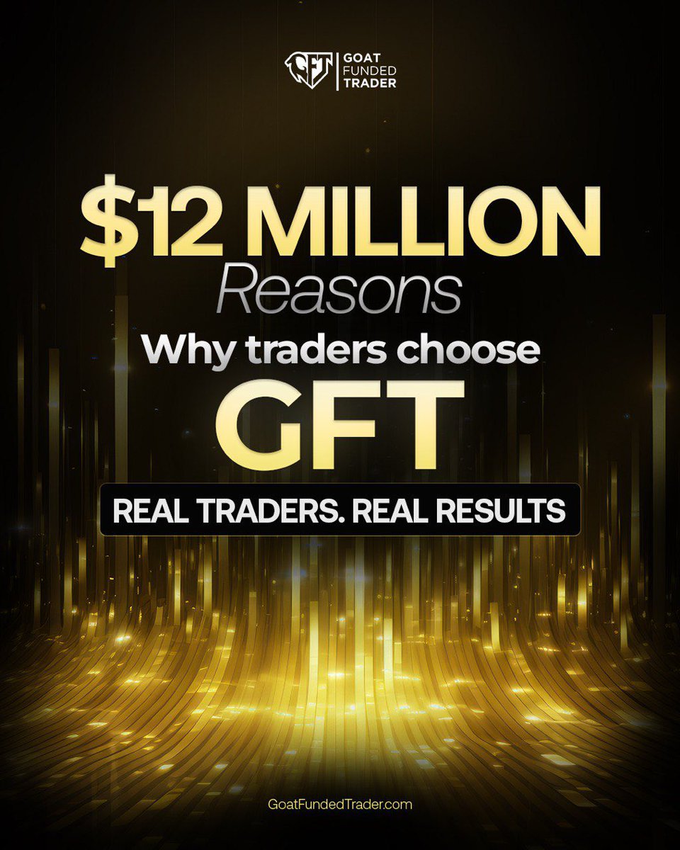 💸 $12 MILLION reasons traders love GoatFunded!

Real traders. Real results. Real payouts. 🚀

Are you ready to level up your trading game? 🐐💰