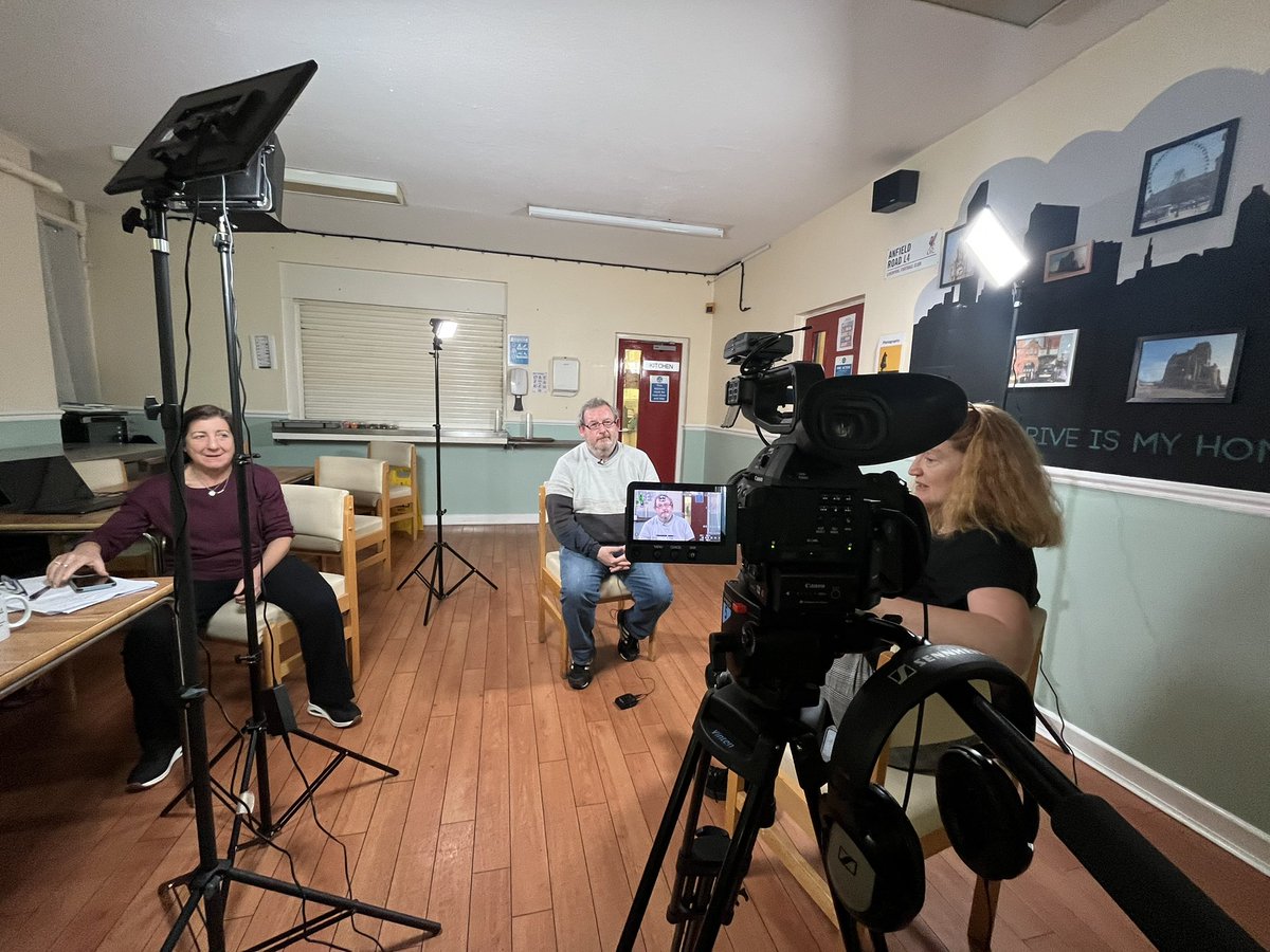 Flexible Films had a great week filming in Leeds and Liverpool for the homelessness and palliative care film.  Amazing people and compassionate stories!