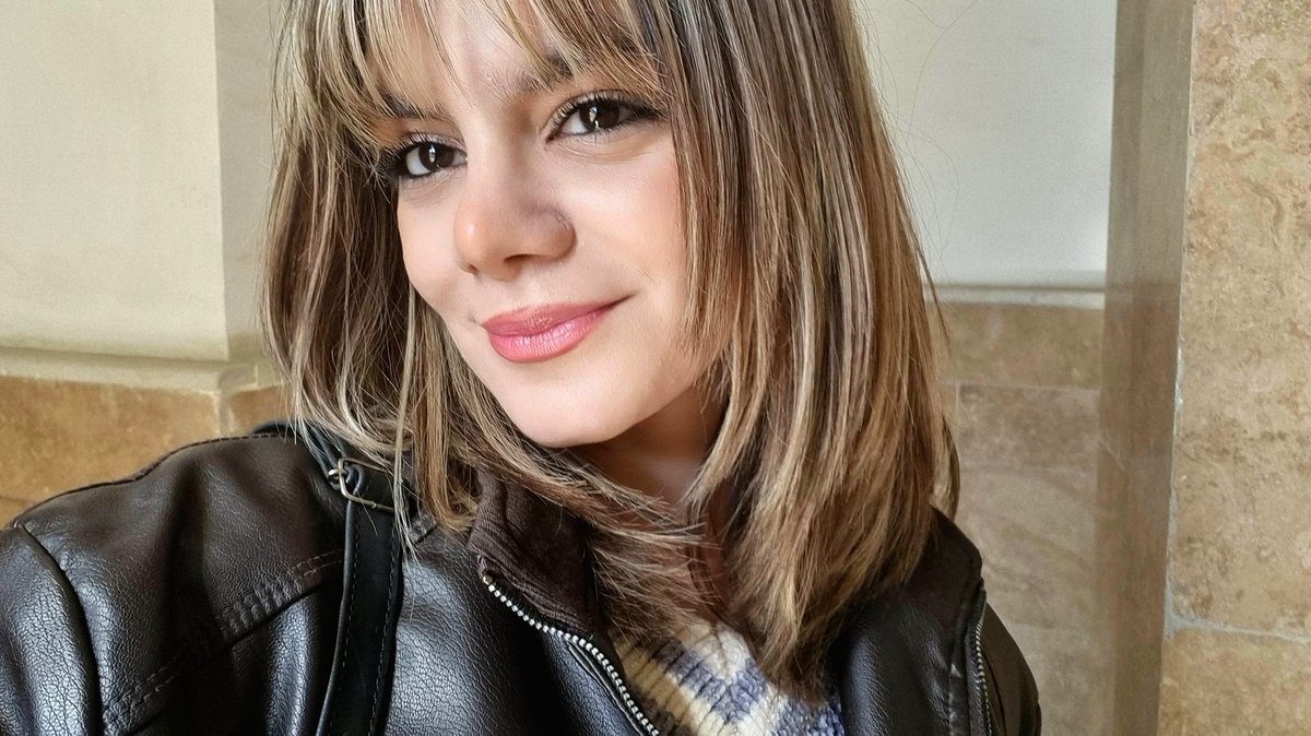 cyaydah's tweet photo. باز پاییز شد من موهامو این رنگی کردم🤭 https://t.co/x9ktN7tC7x