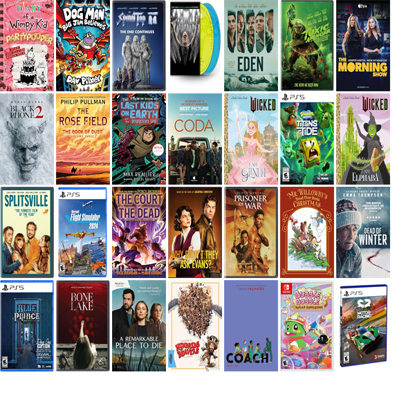 This week the Salina Public Library has 208 new books, 32 new movies, and one new music CD. wowbrary.org/nu.aspx?p=5578…