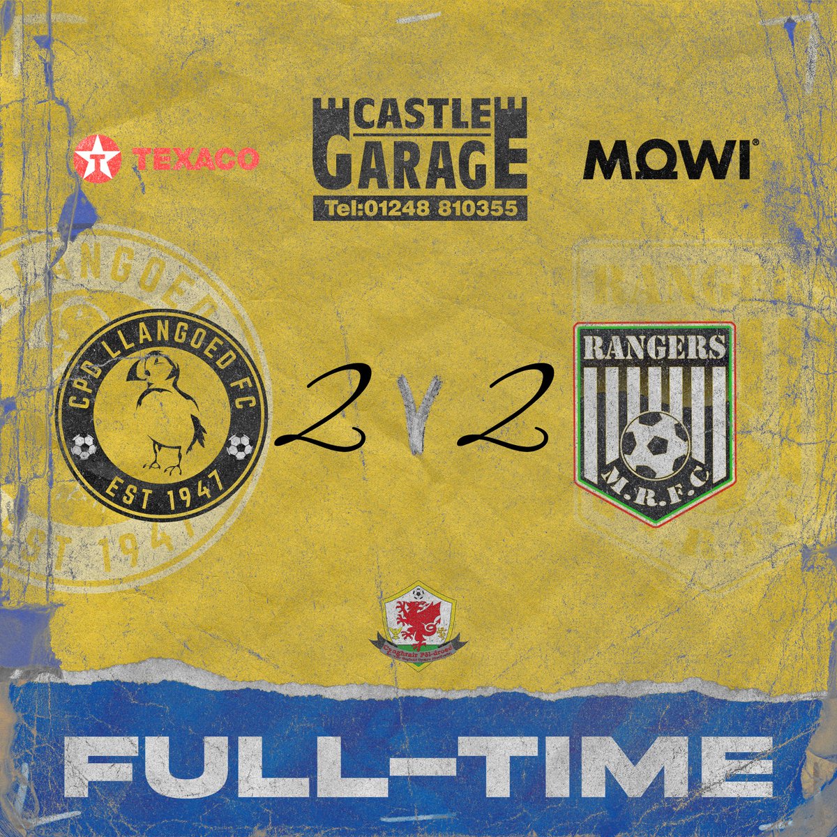 CPDLlangoedFC's tweet image. FULL TIME at Tyddyn Paun.
#fulltime