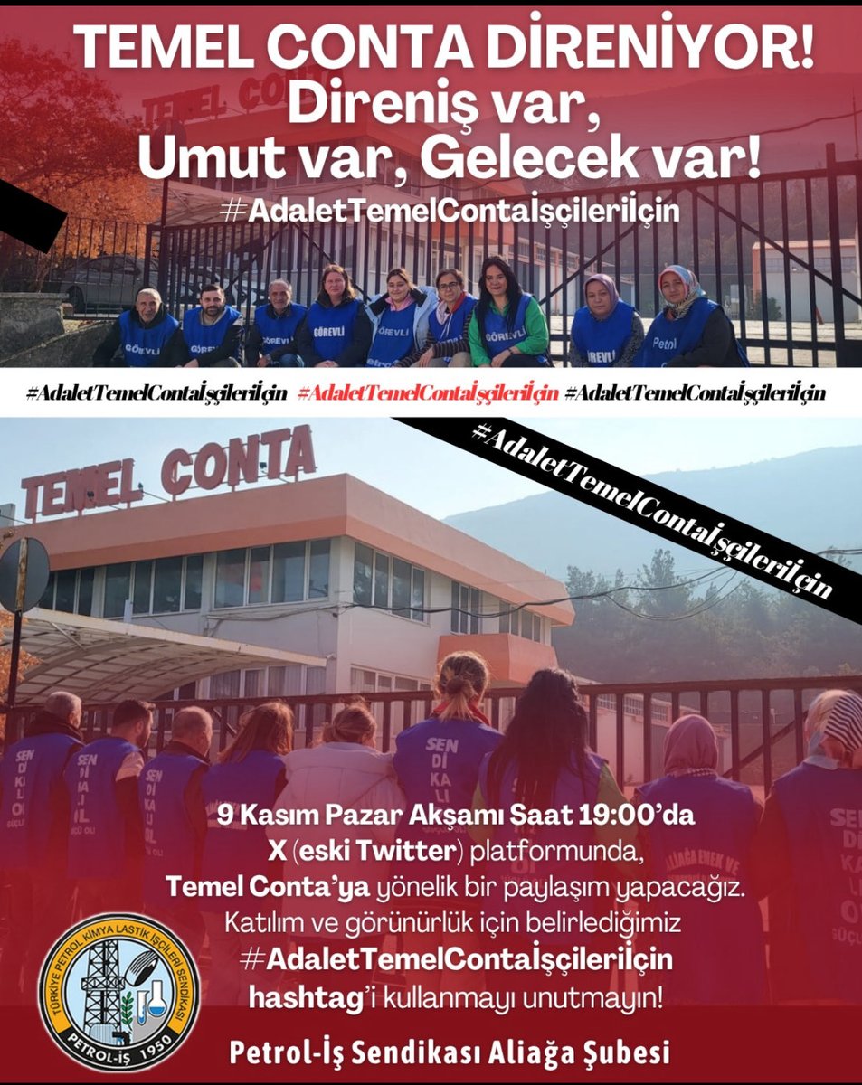 Petrol-İş Sendikası (@petrolis_merkez) on Twitter photo 