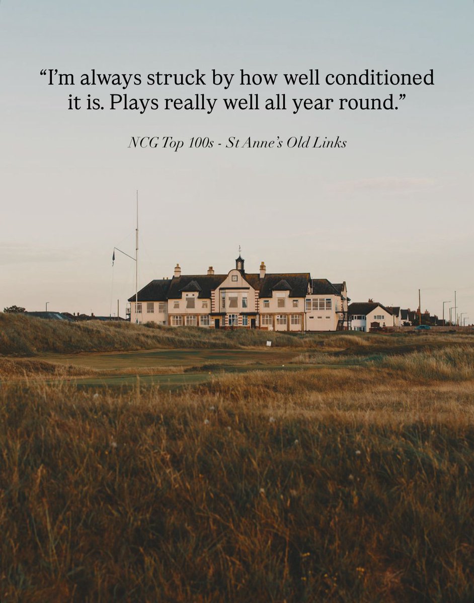 🏌️‍♂️ We were delighted to welcome <a href="/NCGTop100s/">NCG Top 100s</a> to St Anne’s Old Links last month and their positive feedback has been warmly received