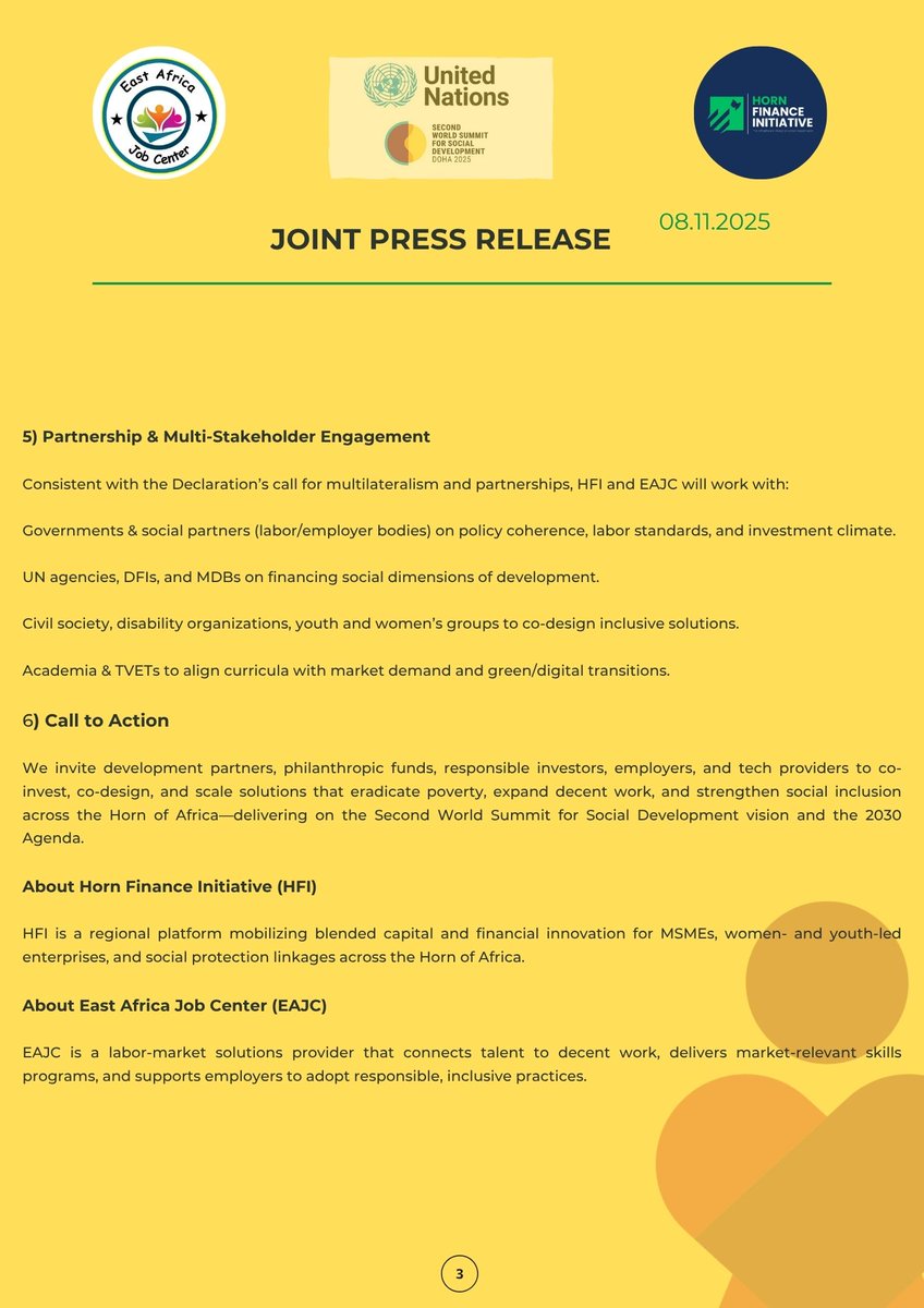 Horn Finance Initiative tweet media