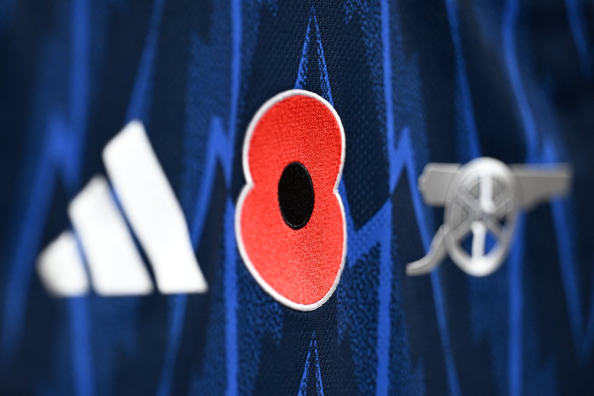 As a mark of respect, our players will wear shirts featuring the poppy  emblem ahead of Remembrance Day., image size:1200x800