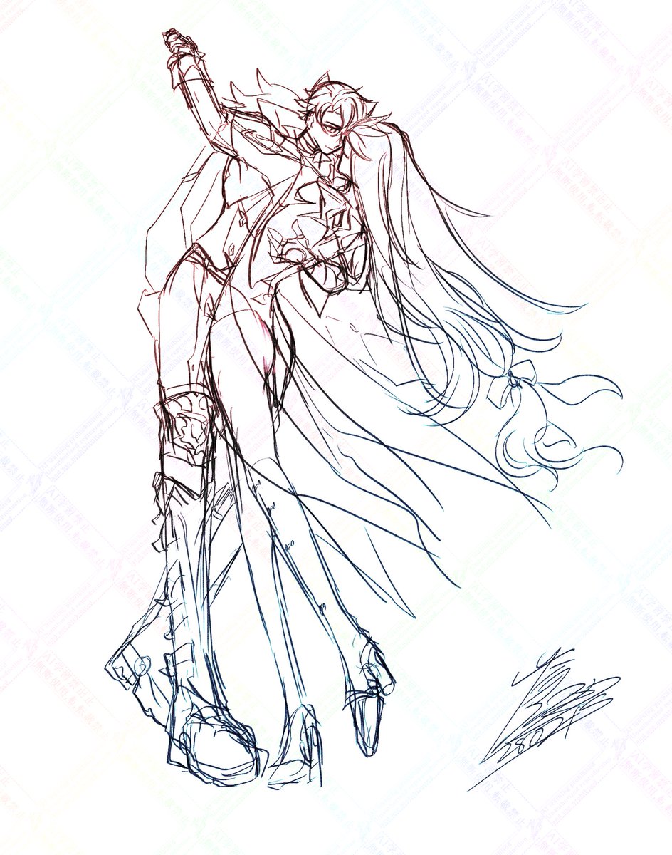 Sora280215's tweet photo. ⛓🌧落書き
形だけ先に描くやつ試してみたのよ💪 https://t.co/SO8gV5tzbY