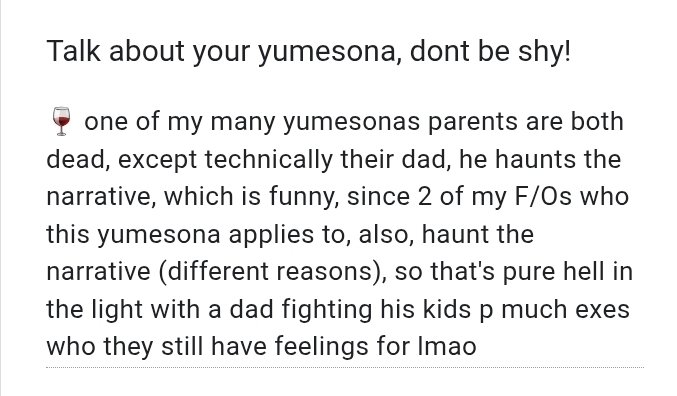 YUMESONAS's tweet photo. 🗝️ — personally im rooting for yumesonas father to kick f/os to the moon (silly) https://t.co/DoeLgv4PeT