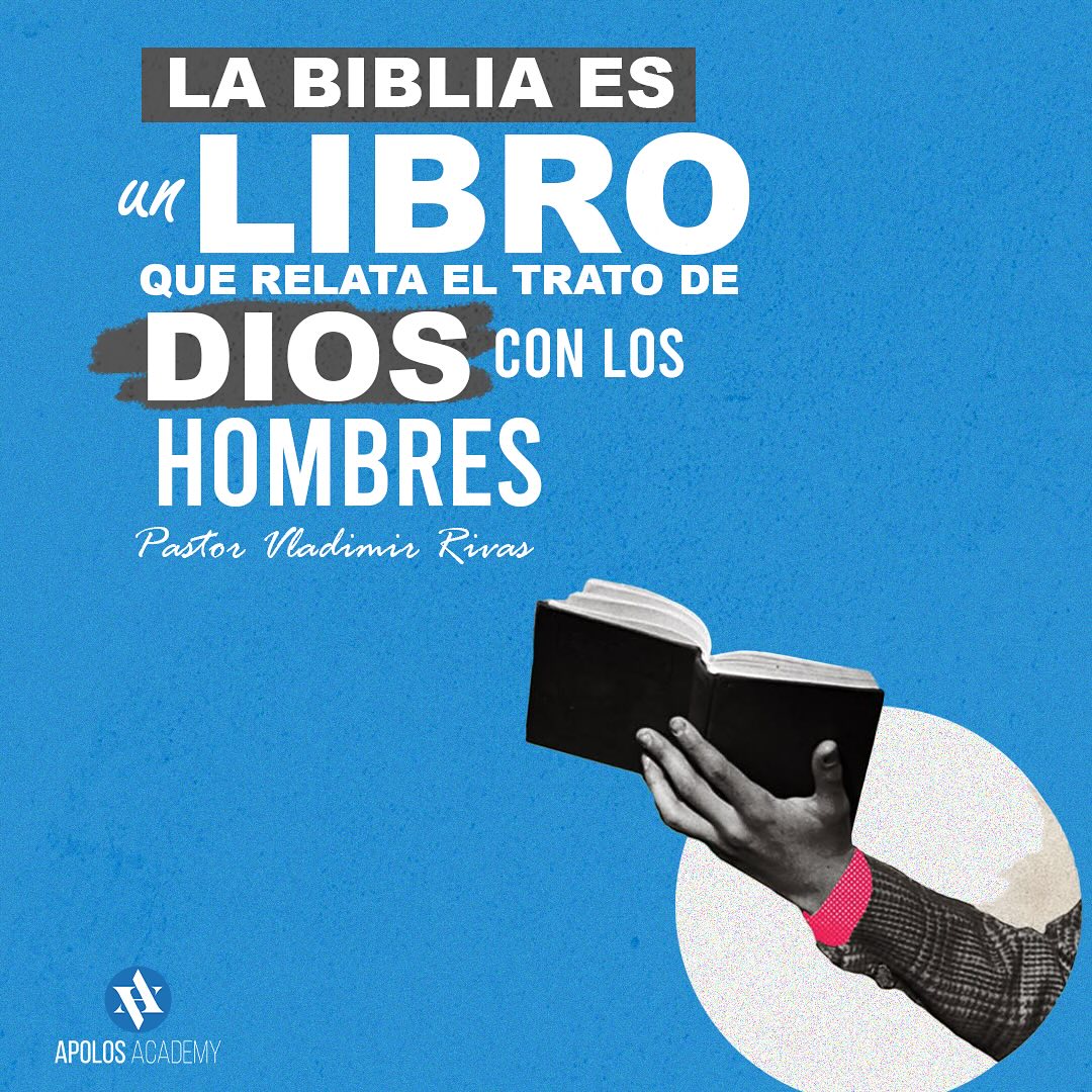 ApolosSV's tweet photo. 📖 La Biblia no solo se lee, se vive.
“La Biblia es un libro que relata el trato de Dios con los hombres.” @PastorVladimir https://t.co/XnzBCesMkF
