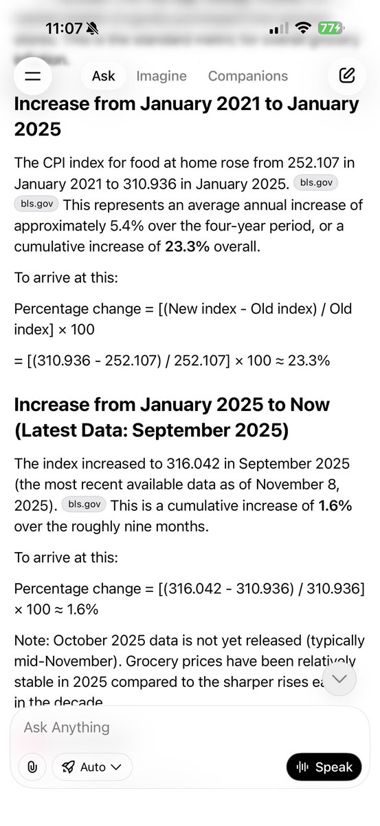 jslanier's tweet photo. @FluentInFinance Grocery prices today are a result of the Bidenflation years. https://t.co/Q6Va1mROrA