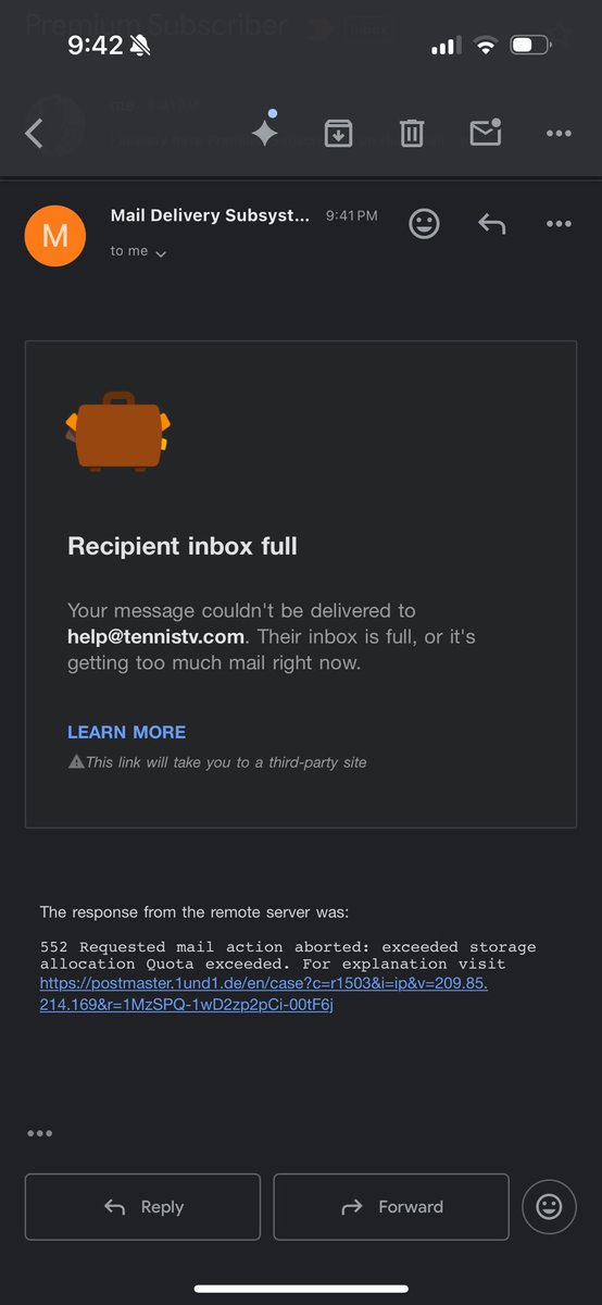 Every OTT, however bad in India (you know who you are),  you should know that there’s someone worse at Streaming.

Can’t get to watch live inspite of being a  Premium sub and can’t reach out to help center either <a href="/TennisTV/">Tennis TV</a>! 

Told ya <a href="/joybhattacharj/">Joy Bhattacharjya</a>! <a href="/NBAIndia/">NBA India</a> is better. 😀