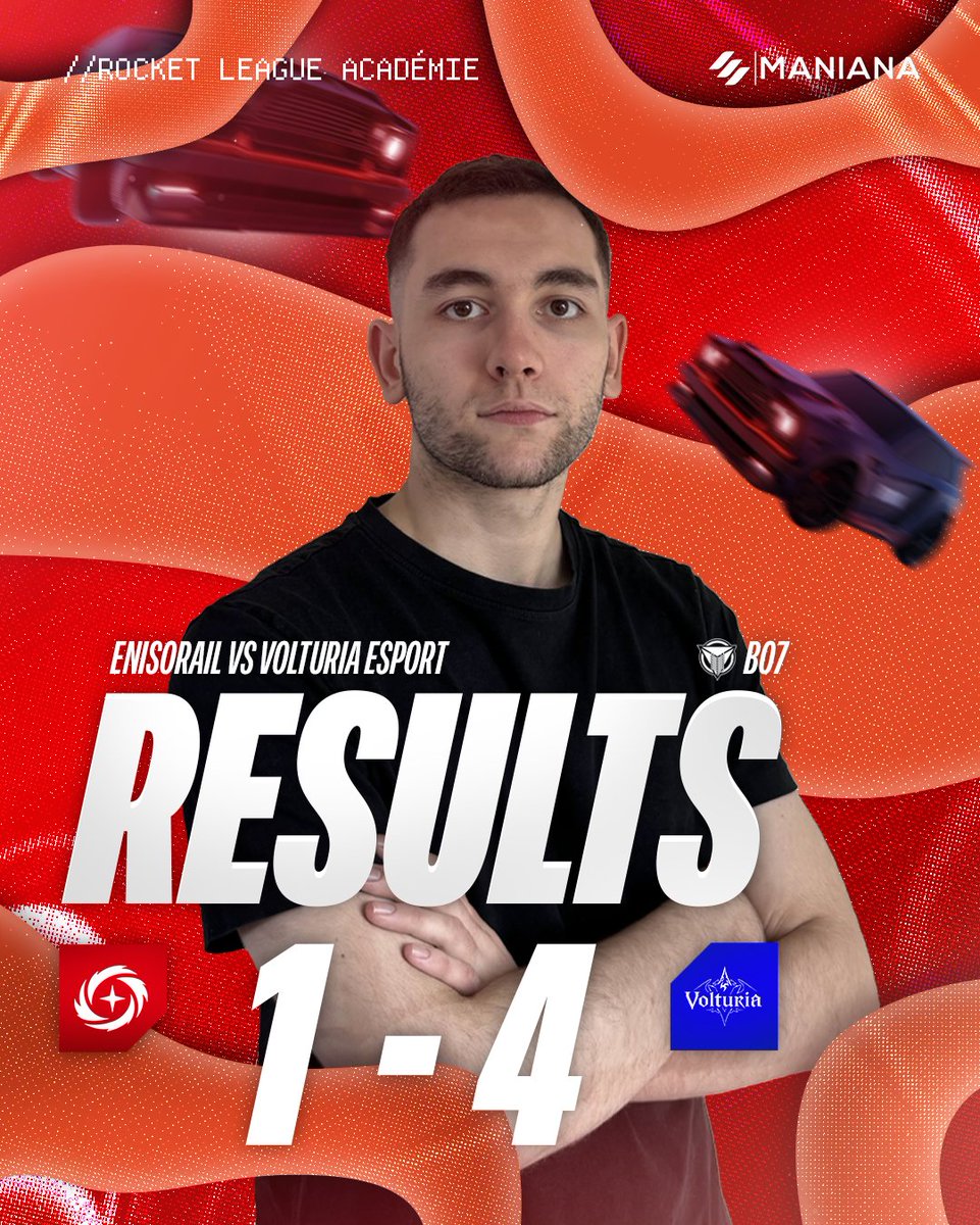 Enisorail's tweet photo. 🏎️ | RocketLeague  

Défaite pour nous, on passe en looser bracket, on va le faire !🔥
Ggs 
#VolturiaEsport

#ConquereTheNight 💫 https://t.co/NZxYoF4v55
