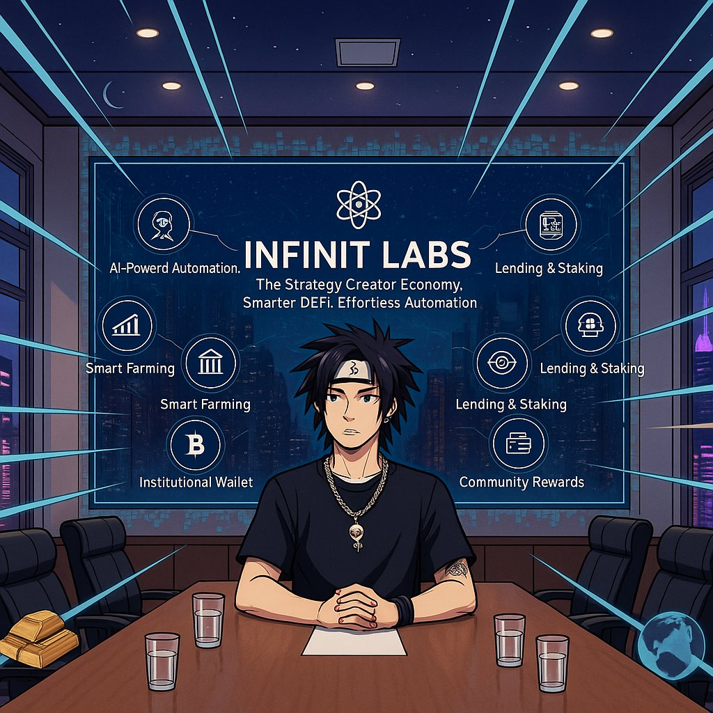 What makes <a href="/Infinit_Labs/">INFINIT</a> different? 

1. On-chain AI agents (not off-chain bots)
2. Autonomous strategy execution
3. Cross-chain intelligence
4. Zero manual management needed

The future of DeFi is self-driving.