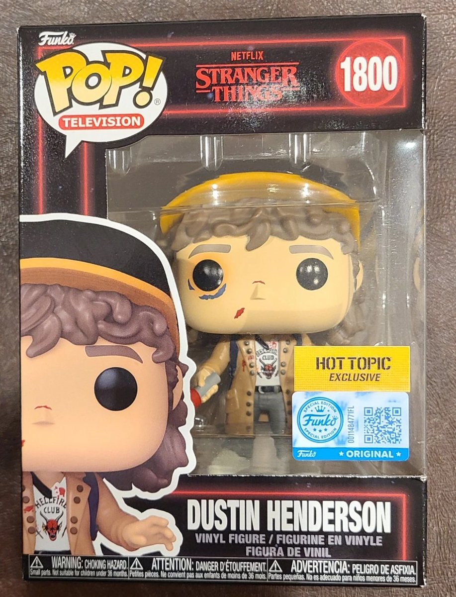 FunkoPOPsNews's tweet image. First look! Stranger Things fans, check the new Hot Topic exclusive Injured Dustin Funko POP! Thanks eBay takeitez

#StrangerThings #Dustin #FPN #FunkoPOPNews #Funko #FunkoPOP