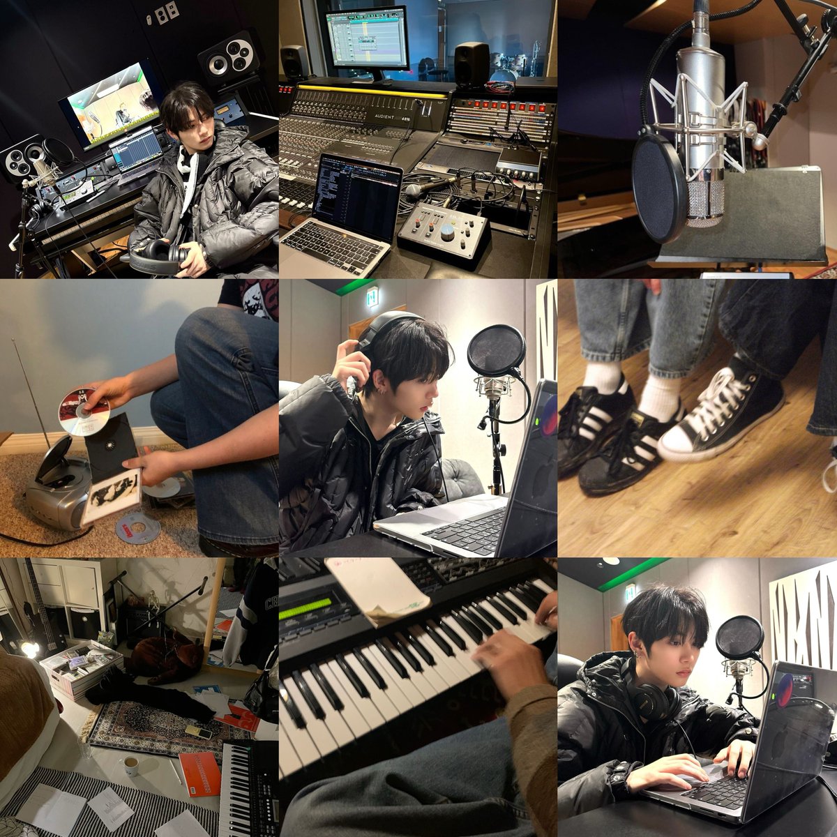 810chive's tweet photo. taesan as your producer bf (♥︎)🎙️🪽 https://t.co/nJcJeFCIvH