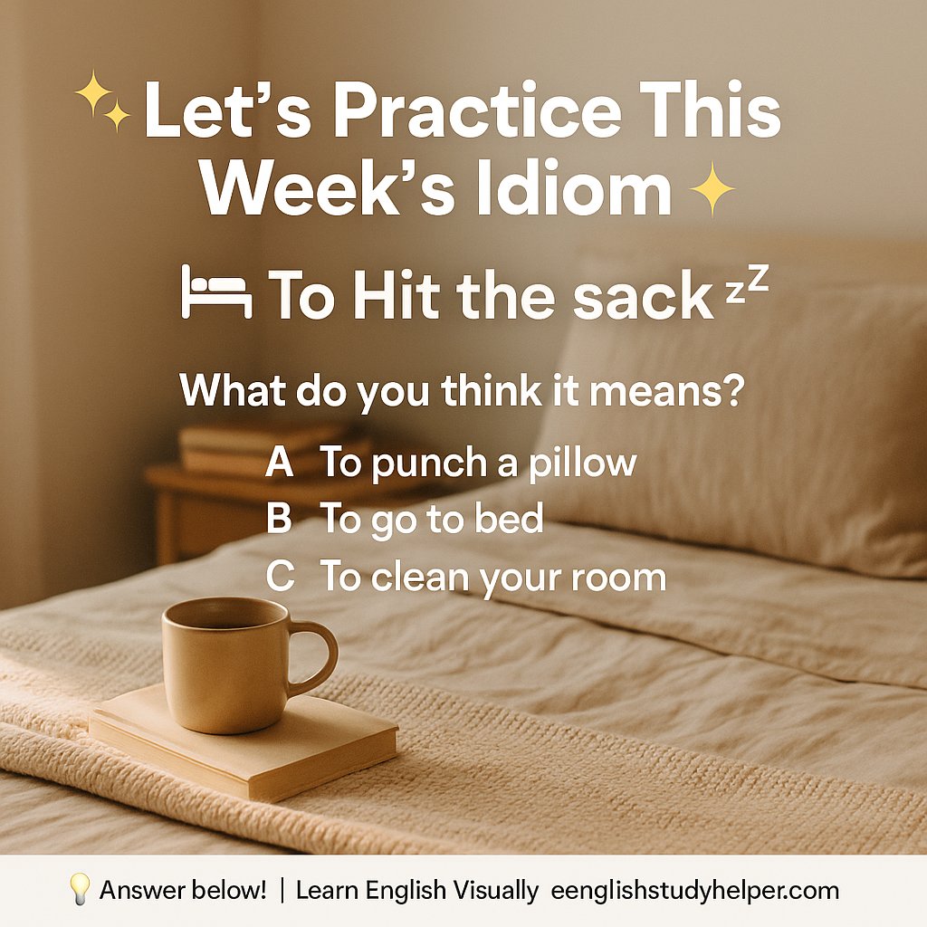 engstudyhelper's tweet image. If you love learning English visually and want more tips to remember idioms longer — join my newsletter, English Learning Insider. ✨
Sign up with this link to get my free guide “Learn How to Learn.” 🎁
shop.englishstudyhelper.com/free-guide-lea…
