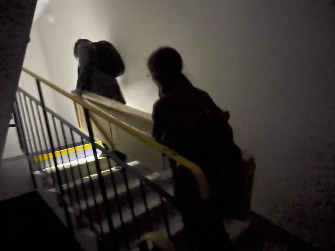 Заносимо дубові стелажі на 19 поверх, недорого.