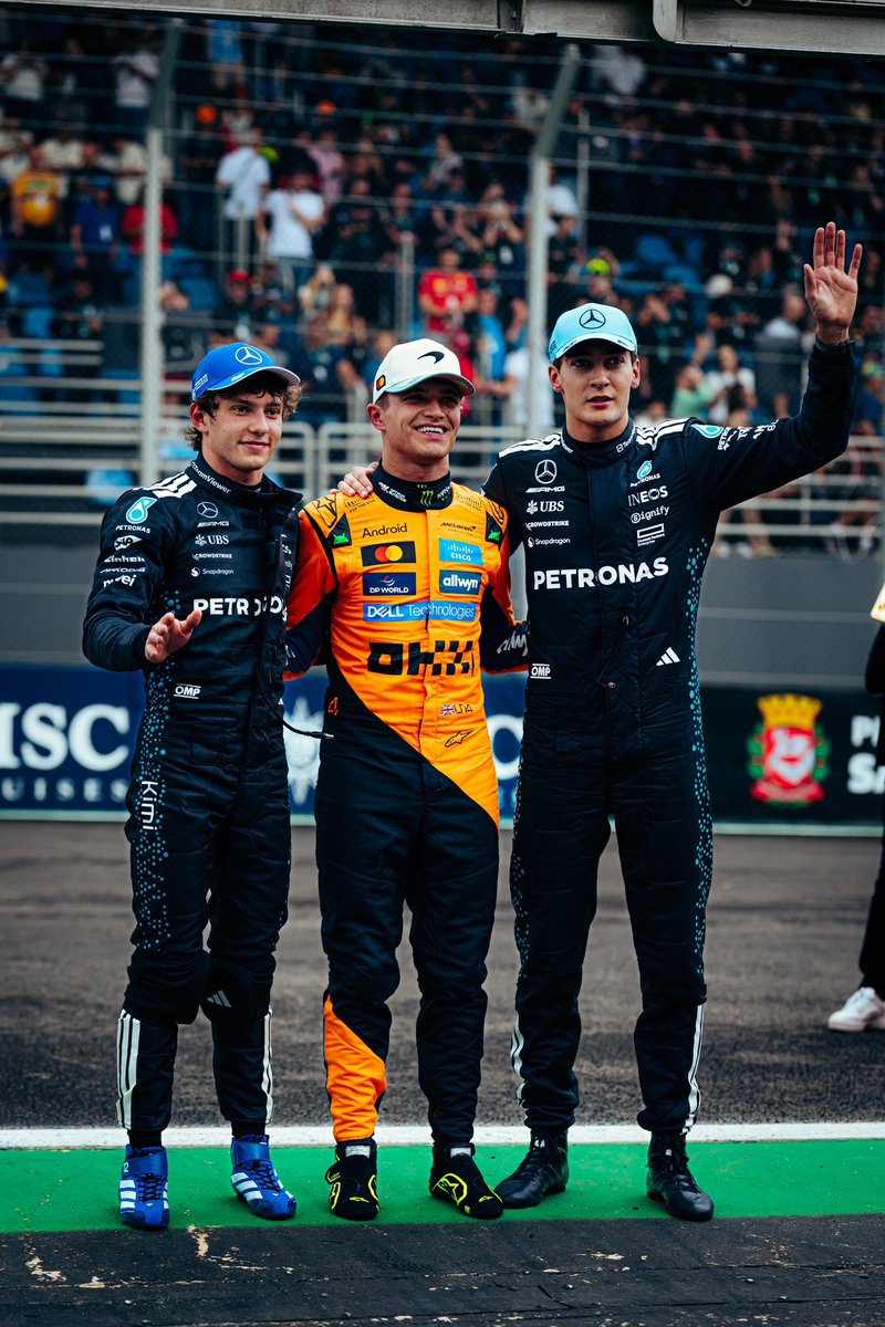 George Russell tweet media