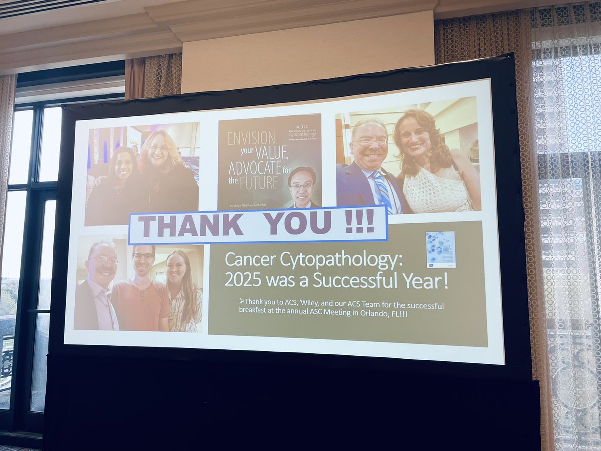 CancerCytopath's tweet image. Coffee, croissants, and Cancer Cytopathology! ☕️🥐🔬📘 We were honored to be back at #ASCyto25 once again to host this morning’s Editorial Board Appreciation Breakfast. Congrats to all award recipients and to our supporters for a job well done in 2025 👏