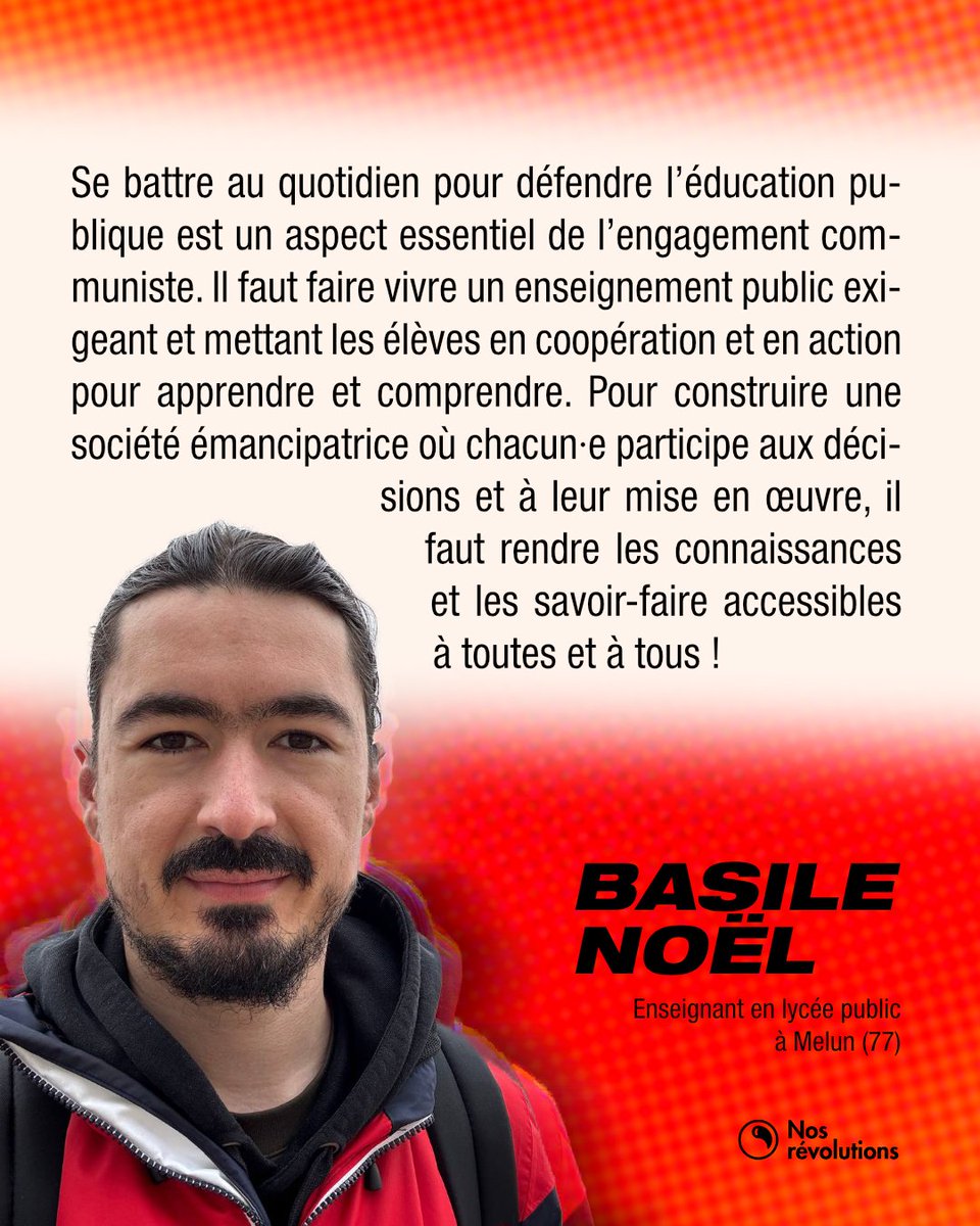 « Nous voulons une campagne publique, ouverte, offensive en faveur du communisme et de la transformation sociale. »

Nous donnons la parole à des militant·es signataires de l'appel « Parti communiste : prendre position » ! <a href="/TheInfamousVAS/">TheInfamousVAS</a>

L'appel : nosrevolutions.fr/2025/10/24/par…