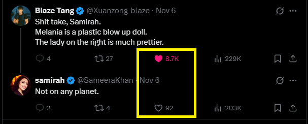 Rapptture's tweet image. This #magat got fucking stomped, turned off the comments and ran down the street seething, cope mfer.
"The lady on the right," is alluding to Rama Duwaji: Who is the wife of NYC's mayor-elect Zohran Mamdani.