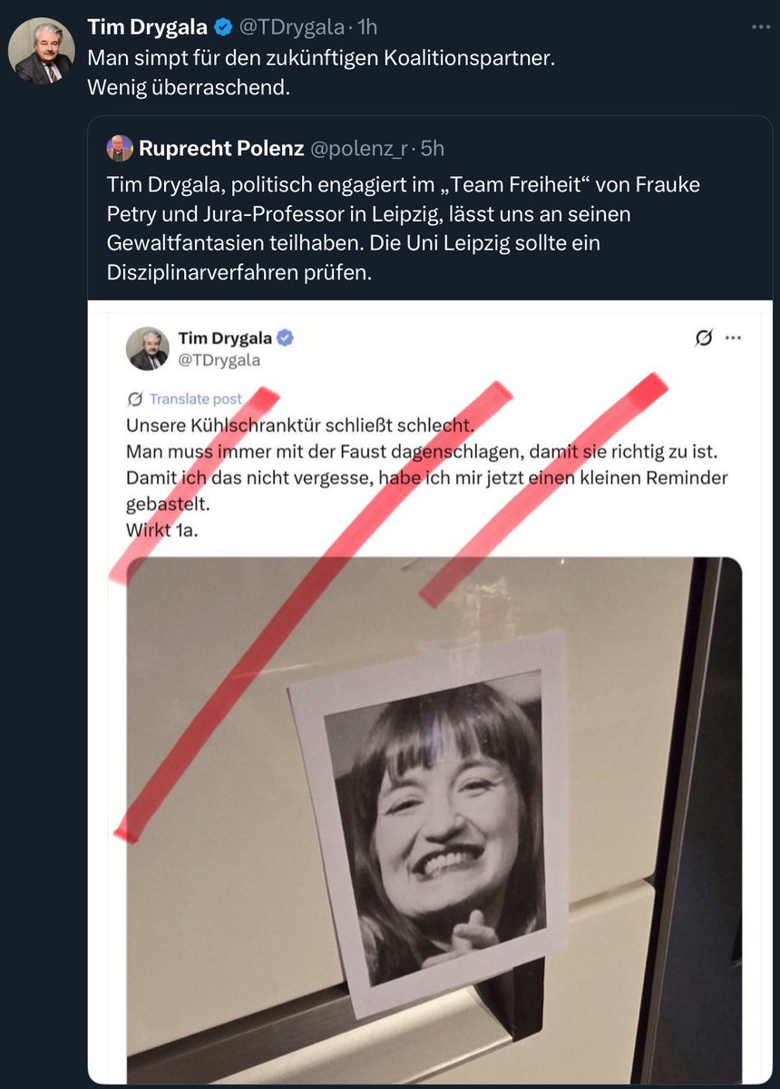 Warum entschuldigen Sie sich nicht bei Frau Reichinnek <a href="/TDrygala_/">Tim Drygala</a> ?