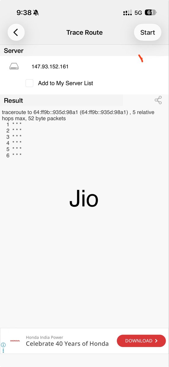 srtrend's tweet photo. @ContaboCom facing issue with network in India. Is anyone else facing similar issue https://t.co/oBj3m0FAgj