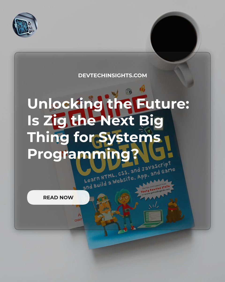 KhansbArkhan's tweet image. Is #ZigLang the ultimate game-changer for systems programming in 2025? 👀 Dive into why its focus on performance &amp;amp; reliabilit...

See the article:
devtechinsights.com/zig-language-f…

#ZigLang #SystemsProgramming #TechTrends #DevOps #LowLevel #Coding #FutureTech