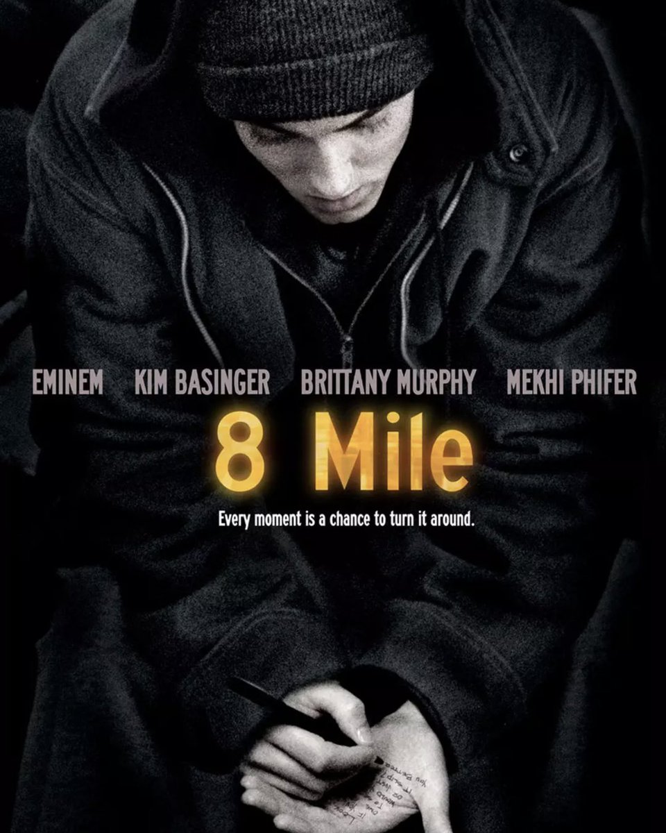 Rap's tweet image. Eminem's movie '8 Mile' released 23 years ago today‼️🎬