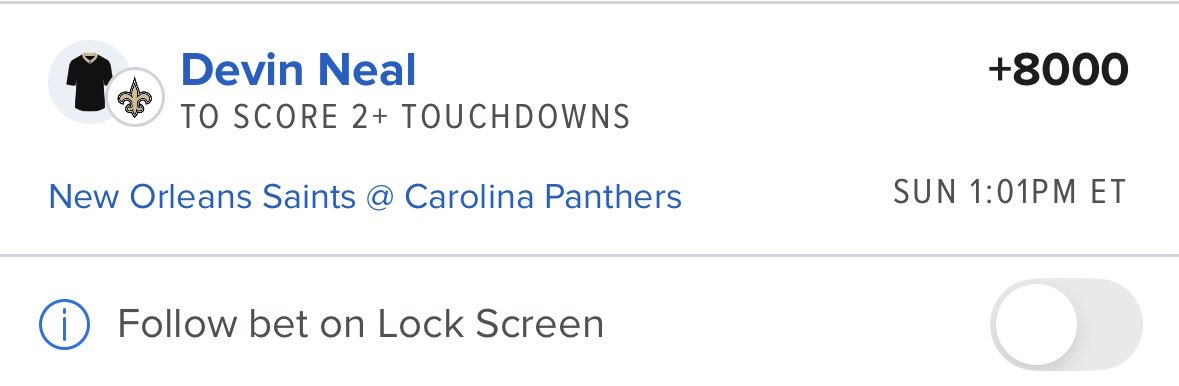 🤔 Is it Devin Neal day tomorrow

With Miller on IR for the year and Saints waiving Velus Jones this leaves Kamara and Neal as the top 2 RB’s, journeyman Audric Estime just signed and is the RB3, a 6th round pick who scored 16 TD’s in both his junior and senior year while rushing