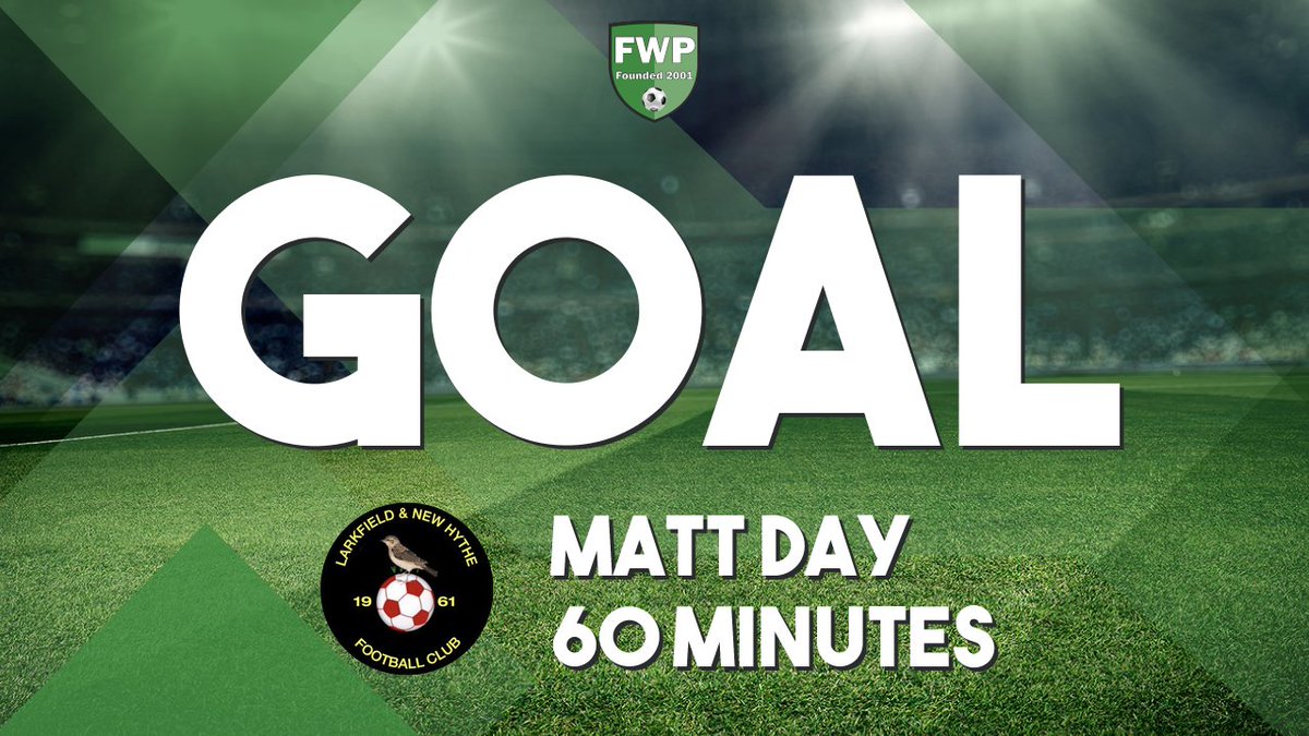GOAL: LARKFIELD &amp; NEW HYTHE 4-0 Hollands &amp; Blair - Matt Day (60')