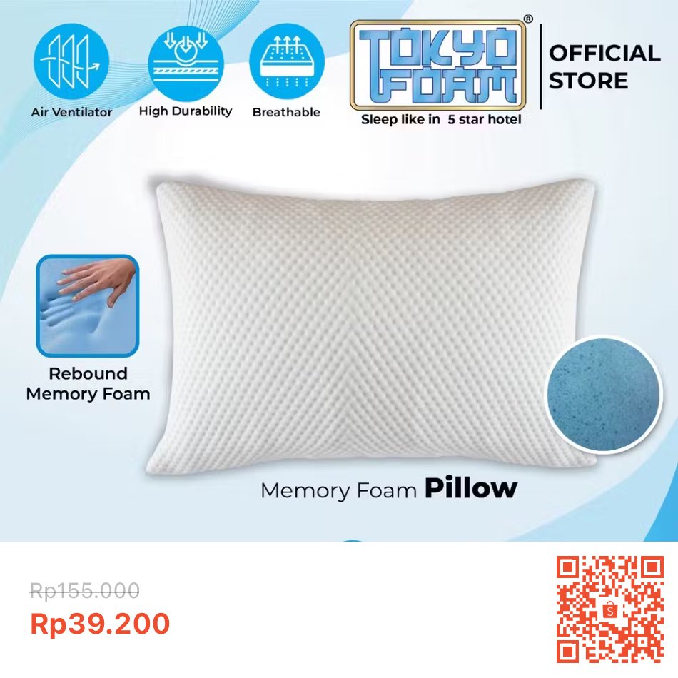 himeeeeesan's tweet photo. ￼Bantal Memory Foam By Tokyo Foam ( 1 Bantal )
https://t.co/CCDvf34XXH

￼Guling Tidur Memory Foam By Tokyo Foam ( 1 Guling )
https://t.co/khhF4aim2H https://t.co/8HCj8NQUz4