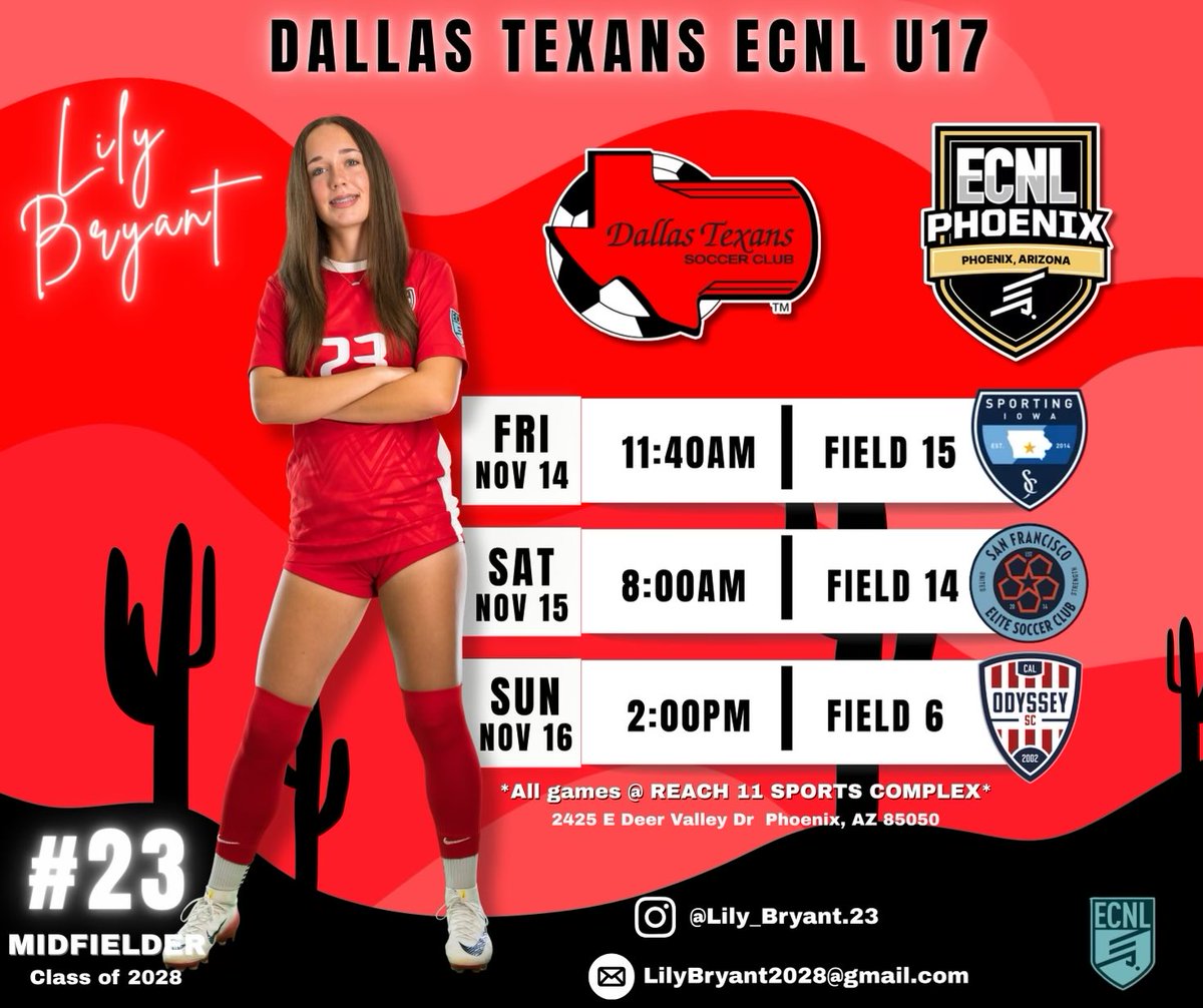 #DallasTexans #ECNLPhoenix