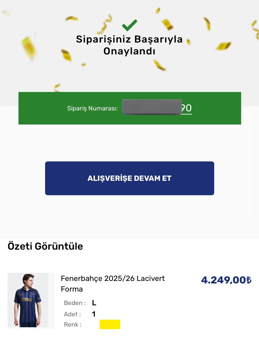 E o zaman bana bi hayırlı olsun