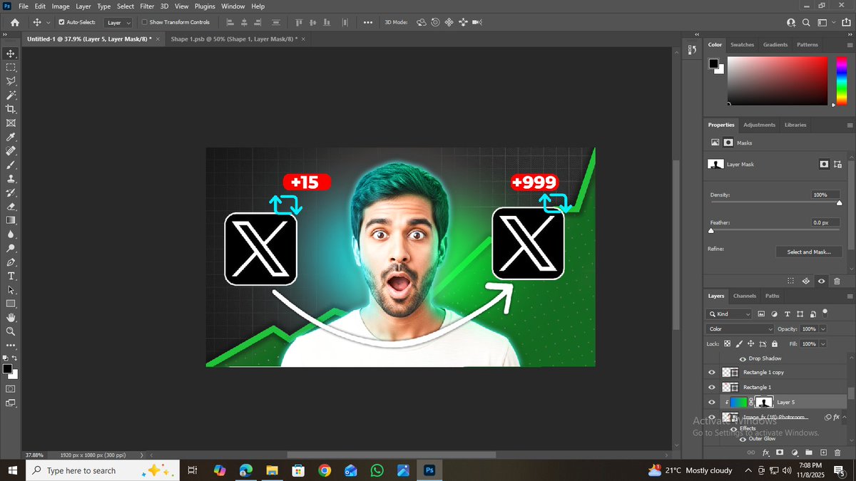 BosireStanley's tweet image. Just designed this X Retweets thumbnail — bold, and clean to grab attention instantly 
I love turning digital trends into visuals that stand out ! 
📩 DM me for scroll-stopping thumbnails that boost your online presence 

#ThumbnailDesign #XDesign #SocialMediaGraphics
