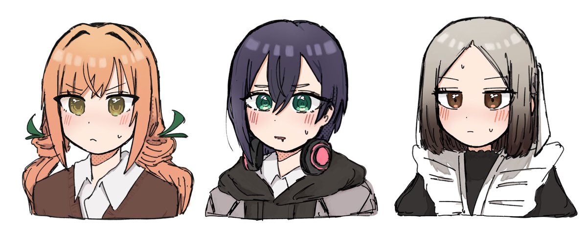 ツンデレ組
#100カノファンアート