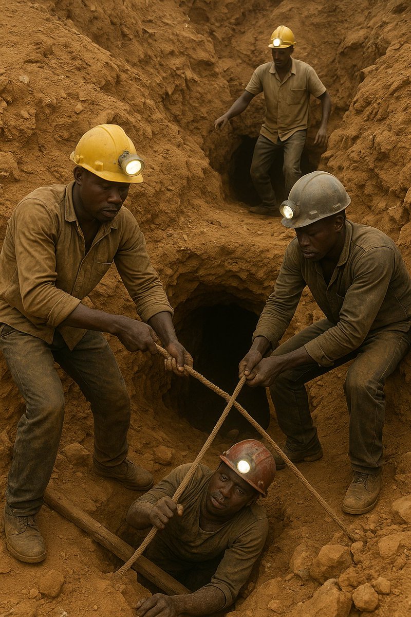 Police in Zimbabwe have confirmed the death of 7 artisanal miners at Auriga 47 Mine, Base Mineral Block, Nzwananzwi Village, Silobela.

The miners were trapped on Wednesday 05/11/25 after the shaft they were working in flooded following heavy rains. 

The bodies of the seven