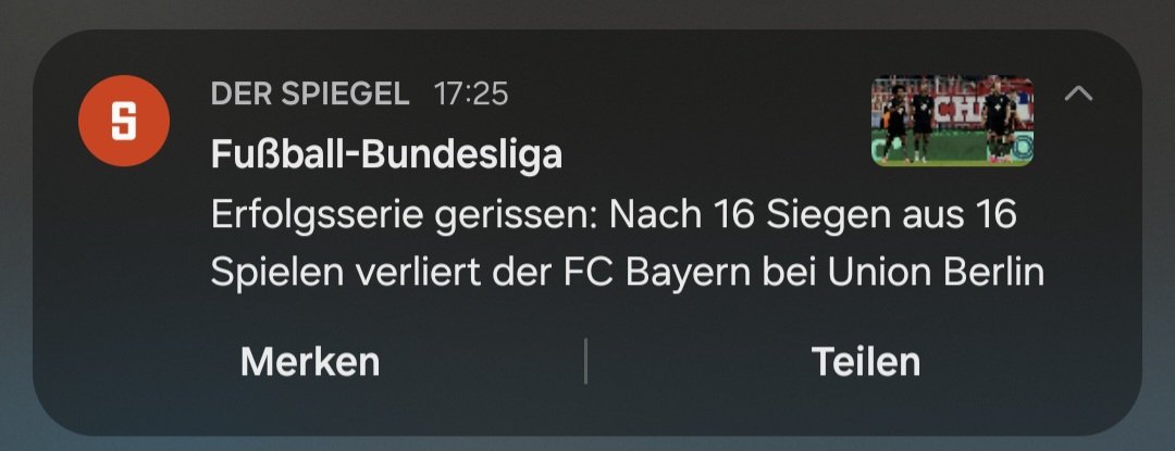 Da war der <a href="/derspiegel/">DER SPIEGEL</a> wohl zu früh dran...

#MiaSanMia #Bundesliga #FCBayern #BayernDusel